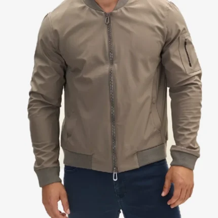 NCIS S23 Nick Torres Khaki Bomber Jacket