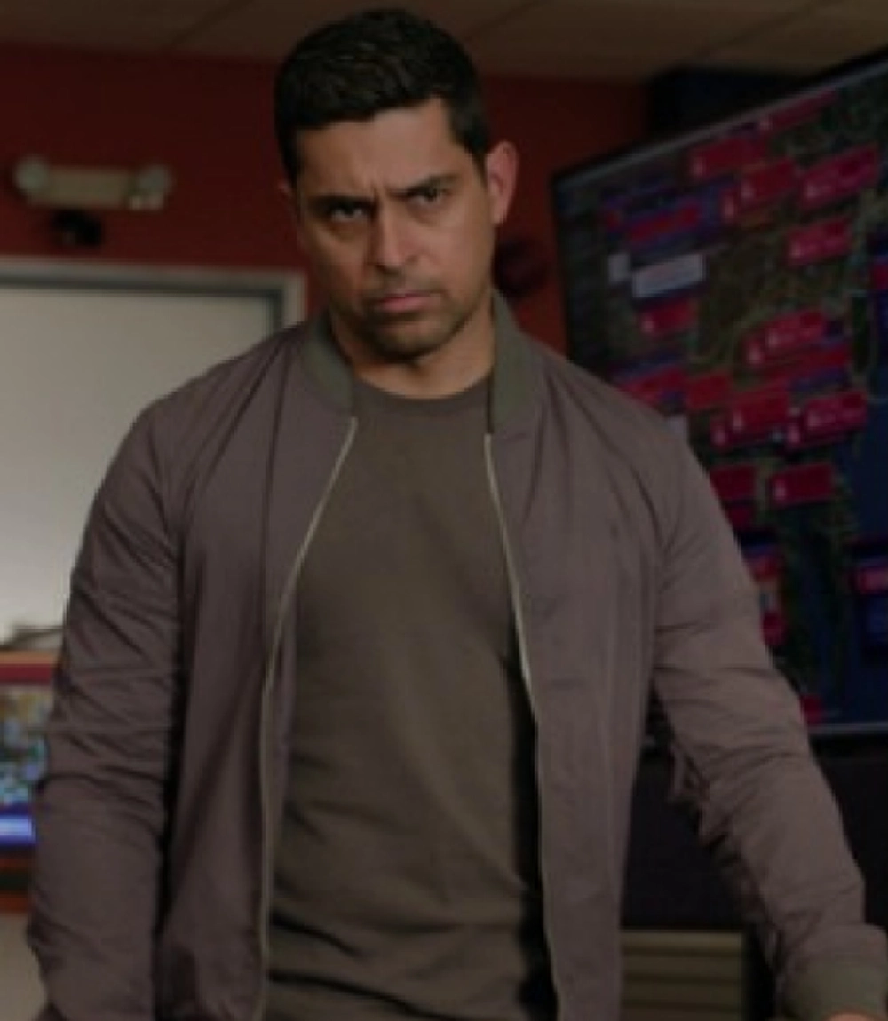 NCIS S23 Nick Torres Khaki Bomber Jacket Unisex NCIS S23 Nick Torres Khaki Bomber Jacket