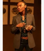 Unisex Nansi Nsue TV-Series Frauds 2025 Amaya Grey Blazer