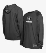 Unisex New Era Black Las Vegas Raiders Functional Fandom Hoodie