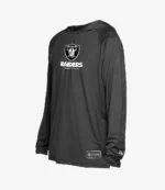 New Era Black Las Vegas Raiders Functional Fandom Hoodie