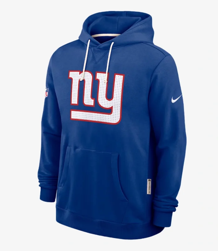 Unisex New York Giants Initial Home Sideline Men’s Nike Dri-FIT NFL Pullover Hoodie