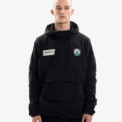 Unisex Newcastle United adidas SPZL F.C. Smock Black Jacket