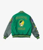 Nike Oregon Grateful Ducks Lettermen Varsity Jacket Green