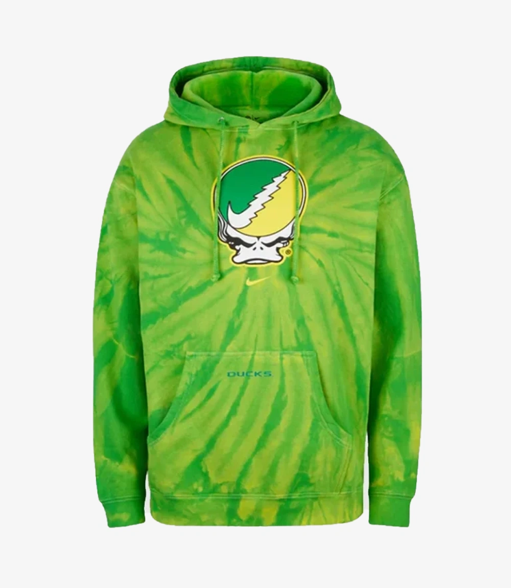 Nike x Class Trip x Grateful Dead x Oregon Steal Your Duck Tie Dye Hoodie Green Unisex Nike x Class Trip x Grateful Dead x Oregon Steal Your Duck Tie Dye Hoodie Green