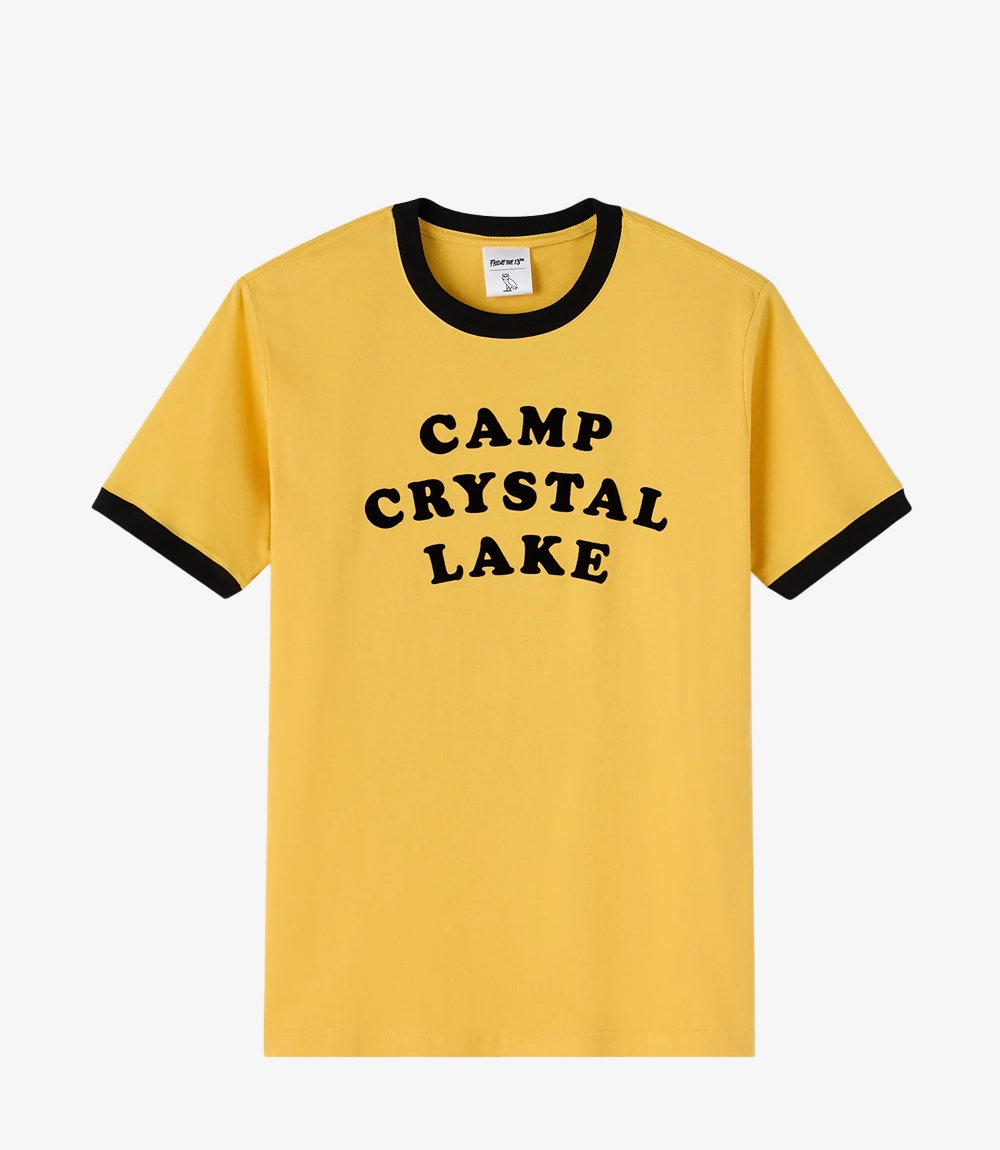 OVO Friday The 13th Camper Ringer T-Shirt Unisex OVO Friday The 13th Camper Ringer T-Shirt