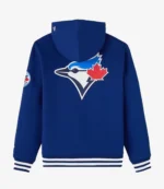 OVO x New Era x MLB Toronto Blue Jays Blue Fleece Hoodie