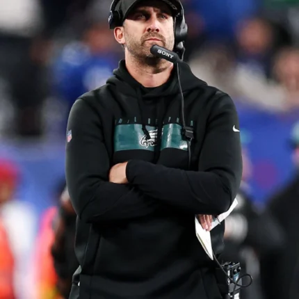Philadelphia Eagles Nick Sirianni Black Pullover Hoodie