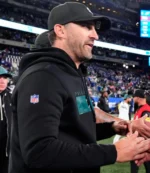 Philadelphia Eagles Nick Sirianni Black Pullover Hoodie For Unisex