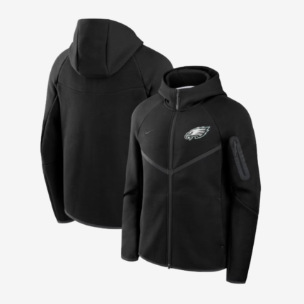 Unisex Philadelphia Eagles Nike Tech Fleece Full-Zip Windrunner Hoodie Jacket