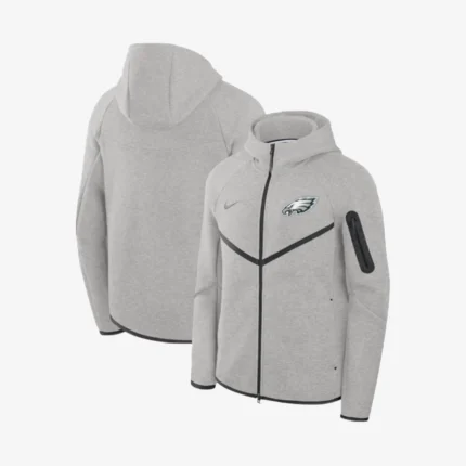 Philadelphia Eagles Nike Tech Fleece Full-Zip Windrunner Hoodie Jacket