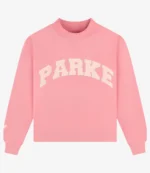 Pink Aid x Parke Breast Cancer Sweatshirt Mockneck For Unisex