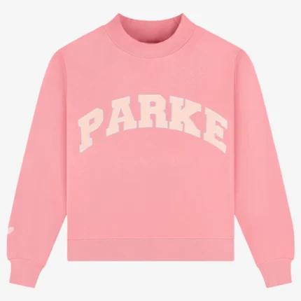 Pink Aid x Parke Breast Cancer Sweatshirt Mockneck For Unisex