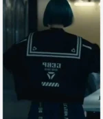 Rei Morikage Alice in Borderland S03 Tina Tamashiro Black Varsity Bomber Jacket