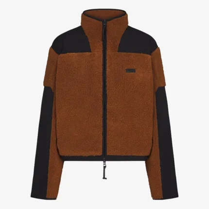 Women's Skims Teddy Boxy Zip Up Jacket