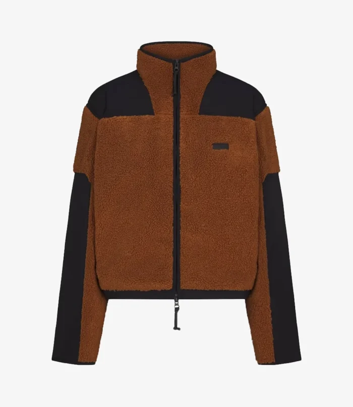 Women's Skims Teddy Boxy Zip Up Jacket