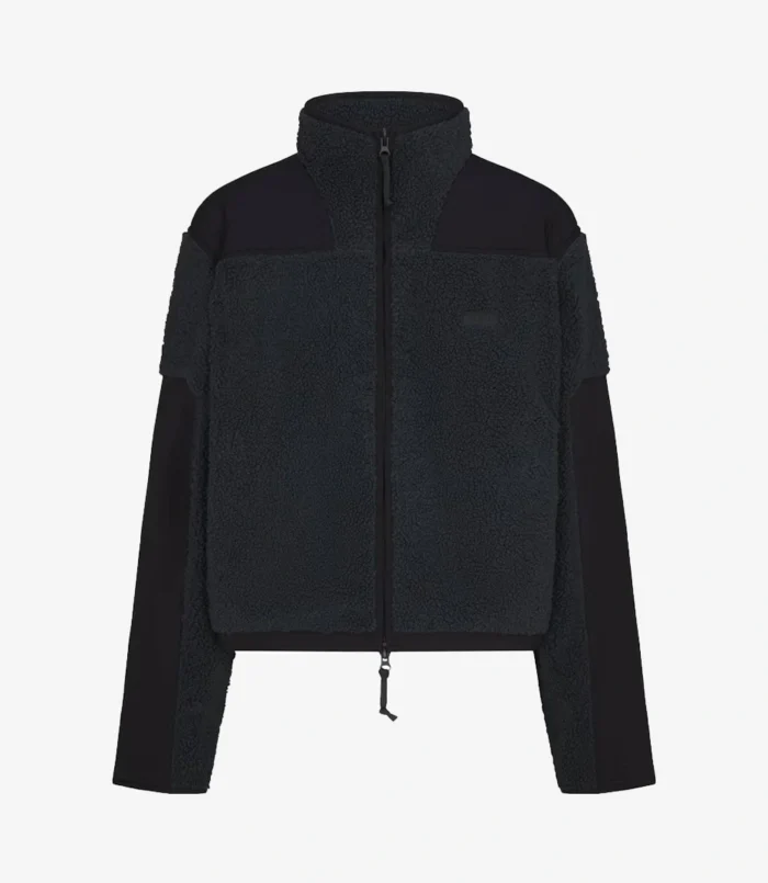 Skims Teddy Boxy Zip Up Jacket For Women