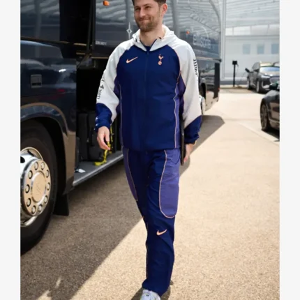 Unisex Spurs Nike Mens Navy Europa League Final Blue Track Jacket