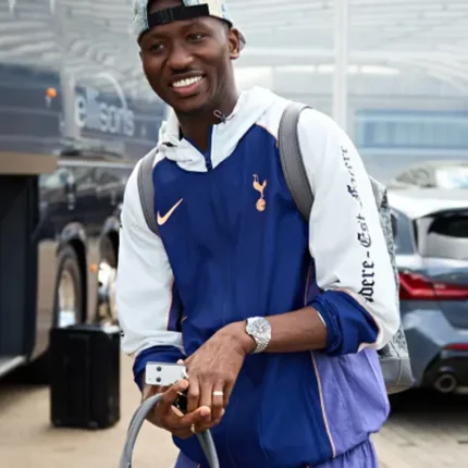 Spurs Nike Mens Navy Europa League Final Blue Track Jacket