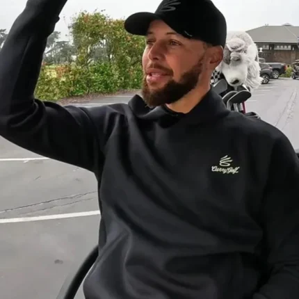Unisex Stephen Curry Golf Black Hoodie