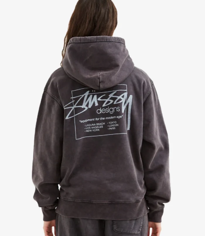 Stussy Dyed Stussy Designs Hoodie