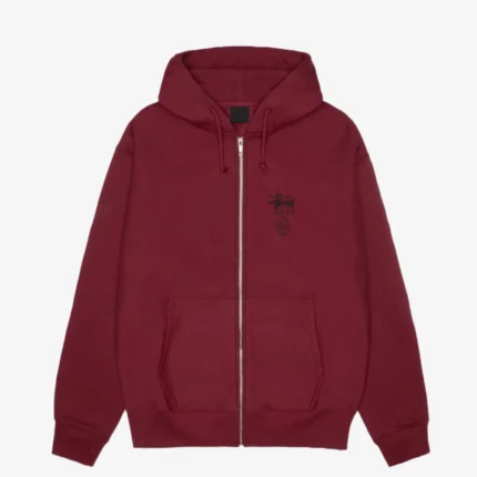 Unisex Stussy Swim Out Zip-Up Hoodie