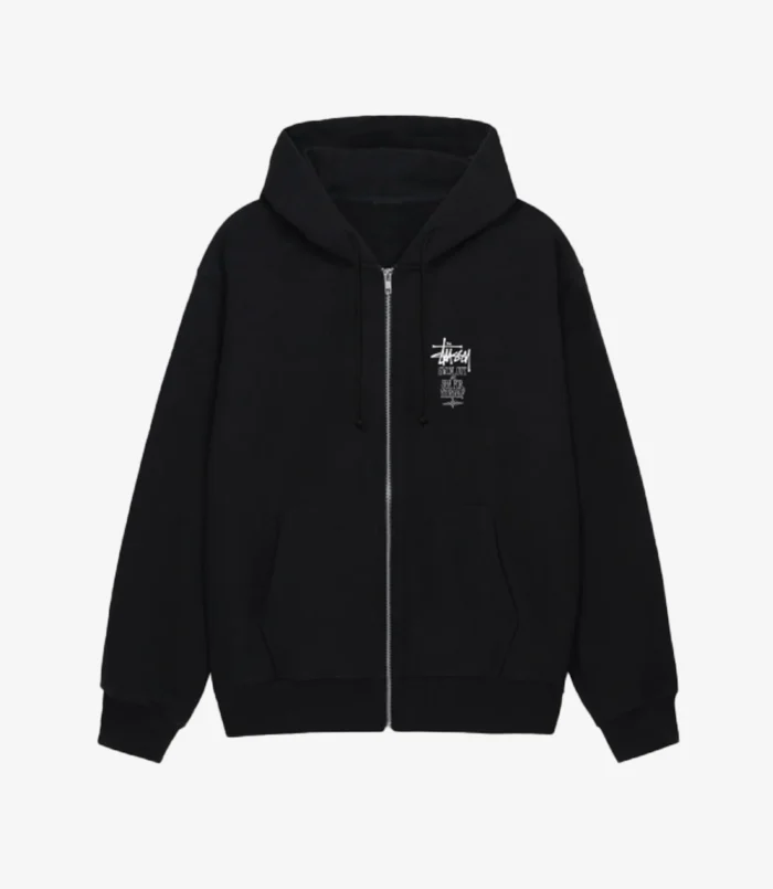 Stussy Swim Out Zip-Up Hoodie For Unisex