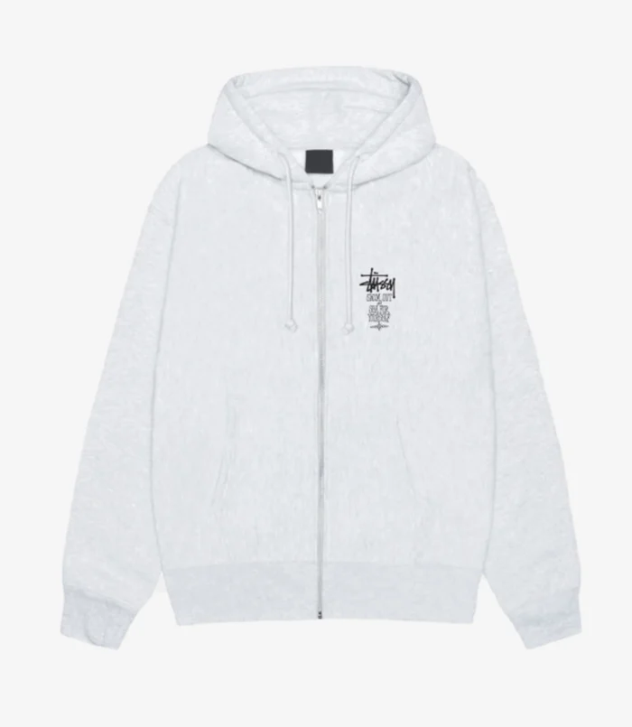 Stussy Swim Out Zip-Up Hoodie For Men & Women