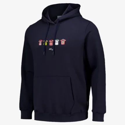 Sunderland x Art of Football Classics Navy Blue Hoodie