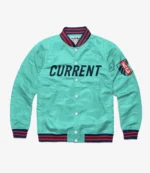 Ted Lasso Kansas City Current Letterman Varsity Satin Jacket For Unisex