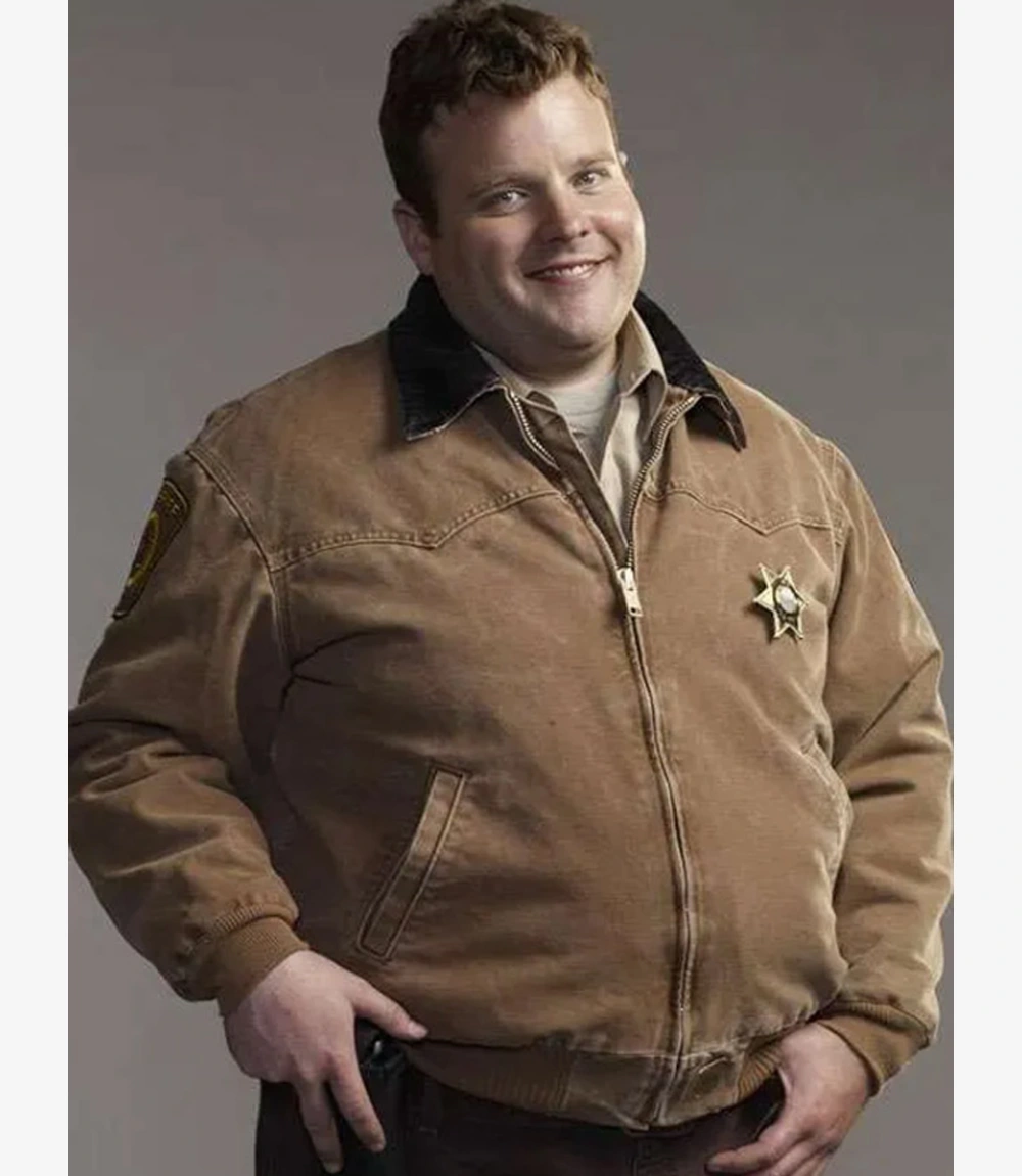 The Ferg Longmire Tv Series Adam Bartley Brown Bomber Uniform Jacket Unisex The Ferg Longmire Tv Series Adam Bartley Brown Bomber Uniform Jacket