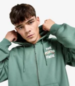The North Face Sorbetta Oversized Full Zip Hoodie For Unisex