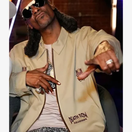 The Voice S28 Snoop Dogg Death Row Records Beige Jacket