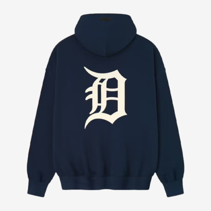 Tigers Sport x Fear of God Essentials Pullover Midnight Navy Hoodie