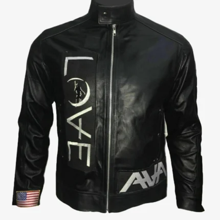 Tom Delonge Angels and Airwaves Black Leather Jacket