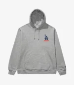 Unisex Undefeated x NE x Dodgers Stacked Logo Hoodie