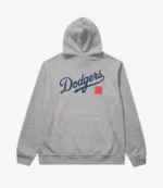 Undefeated x NE x Dodgers Stacked Logo Hoodie