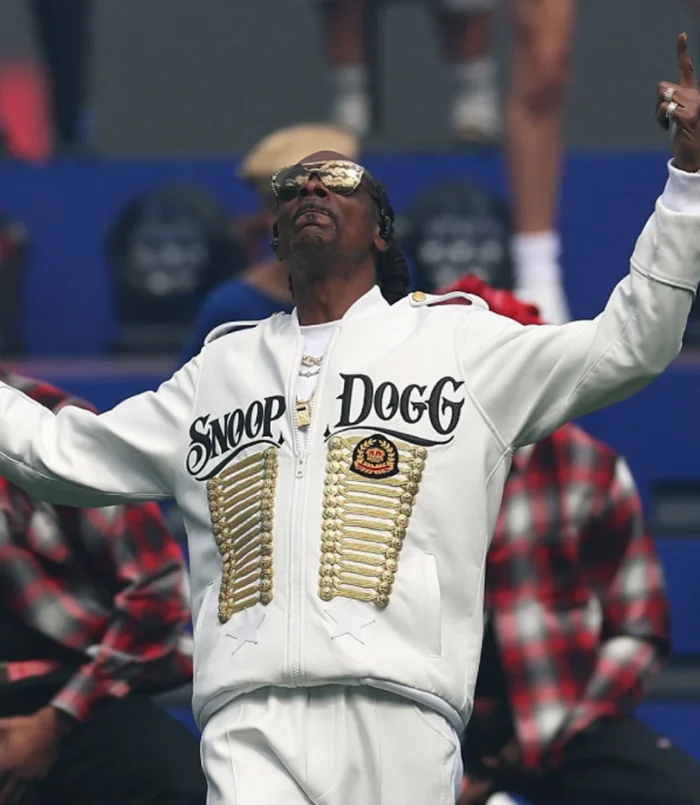 AFL Grand Final 2025 Snoop Dogg White Jacket For Unisex