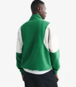 Abercrombie Philadelphia Eagles Half-Zip Green Sweatshirt For Unisex