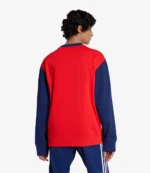 Adidas LFSTLR Red Crewneck Sweatshirt For Unisex
