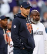 Ben Johnson Chicago Bears 2025 Nike Sideline Pullover Hoodie For Unisex