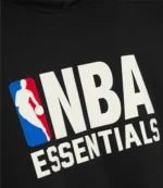 Fear of God x NBA Black Sport Hoodie For Unisex