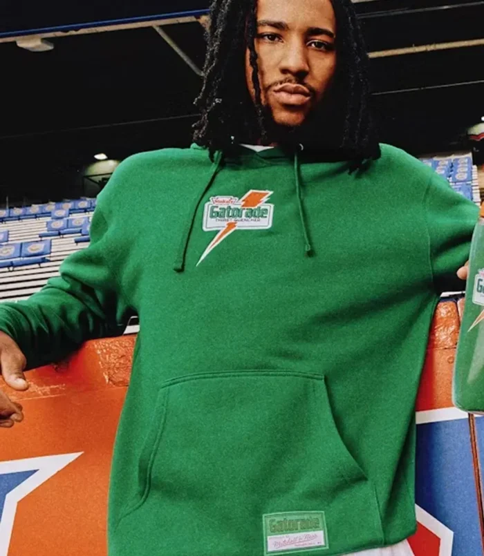Gatorade x Mitchell & Ness Green Hoodie For Unisex