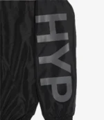 Hypebeast x Umbro 20th Anniversary Spellout Black Track Jacket For Unisex