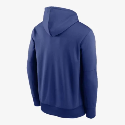 Los Angeles Dodgers 2025 Postseason Nike Therma MLB Pullover Hoodie