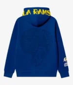 Mister Cartoon x Los Angeles Rams Royal Graphic Hoodie