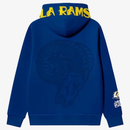 Mister Cartoon x Los Angeles Rams Royal Graphic Hoodie