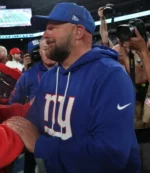 New York Giants Initial Home Sideline Men’s Nike Dri-FIT NFL Pullover Hoodie Unisex