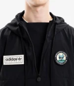 Newcastle United adidas SPZL F.C. Smock Black Jacket For Unisex