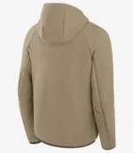 Nike Brown Detroit Lions Tech Fleece Full-Zip Windrunner Hoodie For Unisex